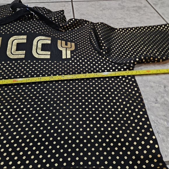Gucci Sega Collaboration Guccy Gold Star Metalic Hoodie Unisex - Picture 14 of 16